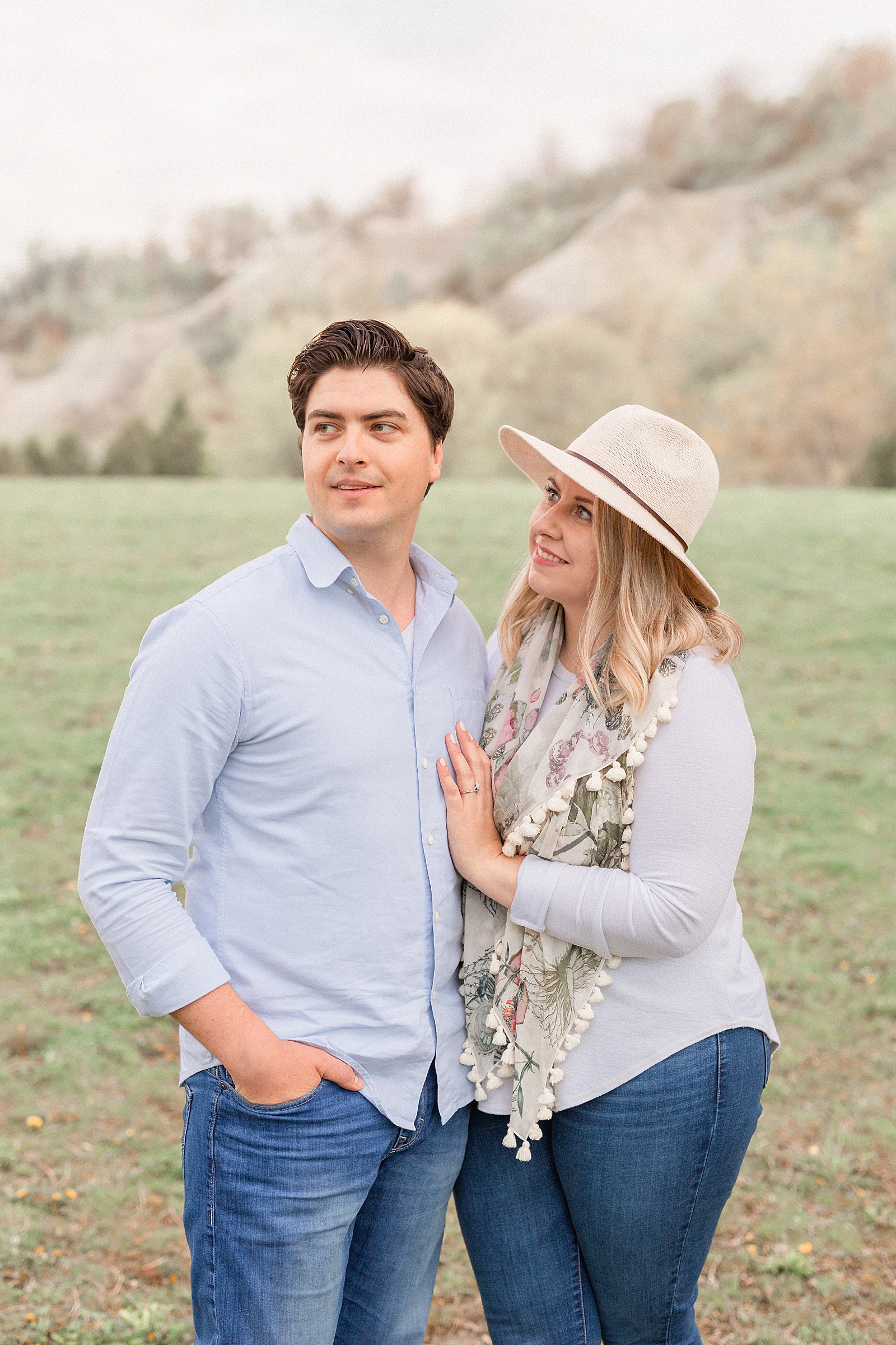 Scarborough Bluffs Engagement Session in the Spring Time