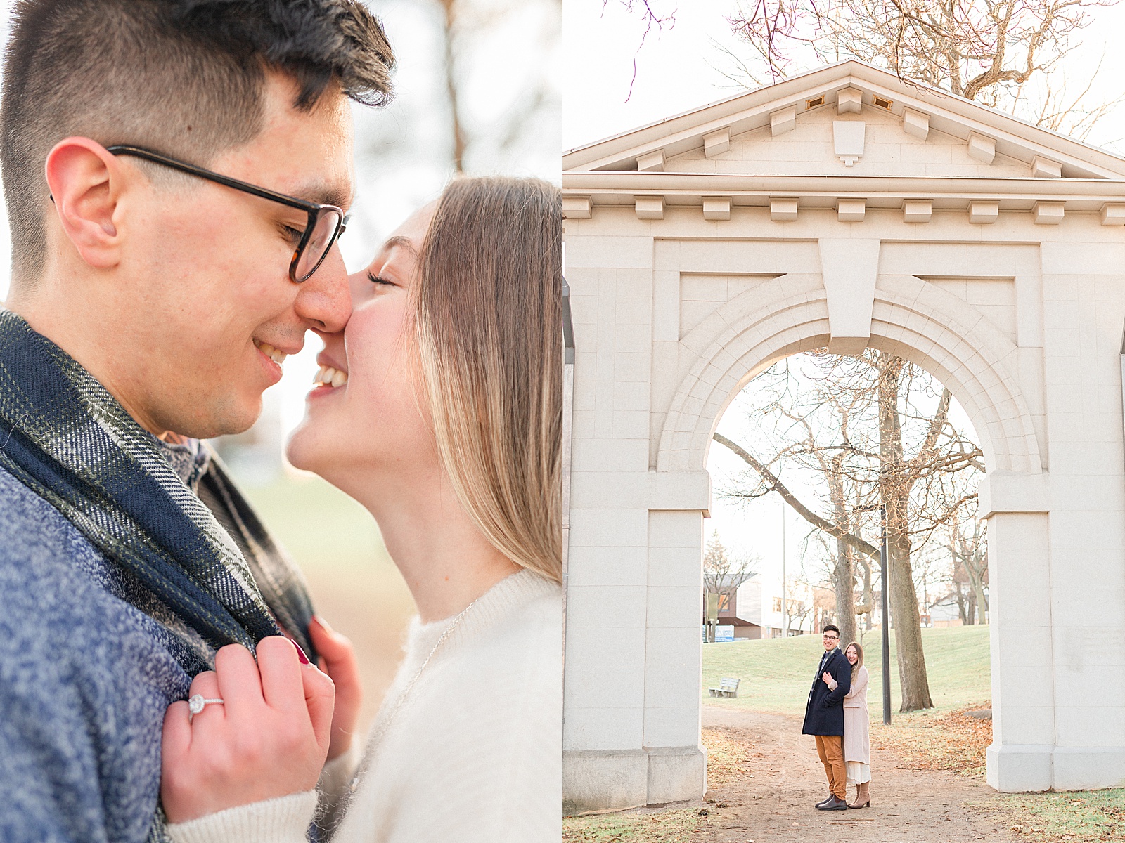 Engagement session at Dundurn Castle