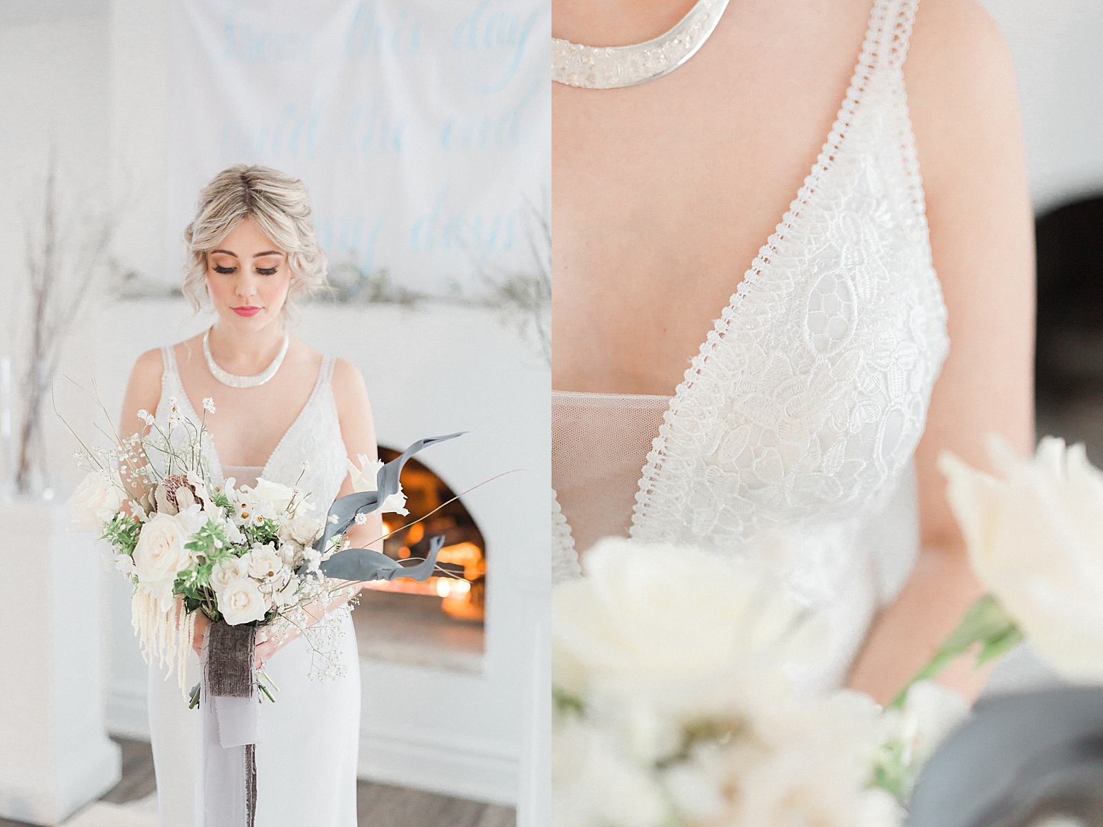 Winter Bridal Details